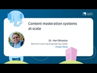 Sponsored talk: The winter of our discontent: content moderation systems at scale