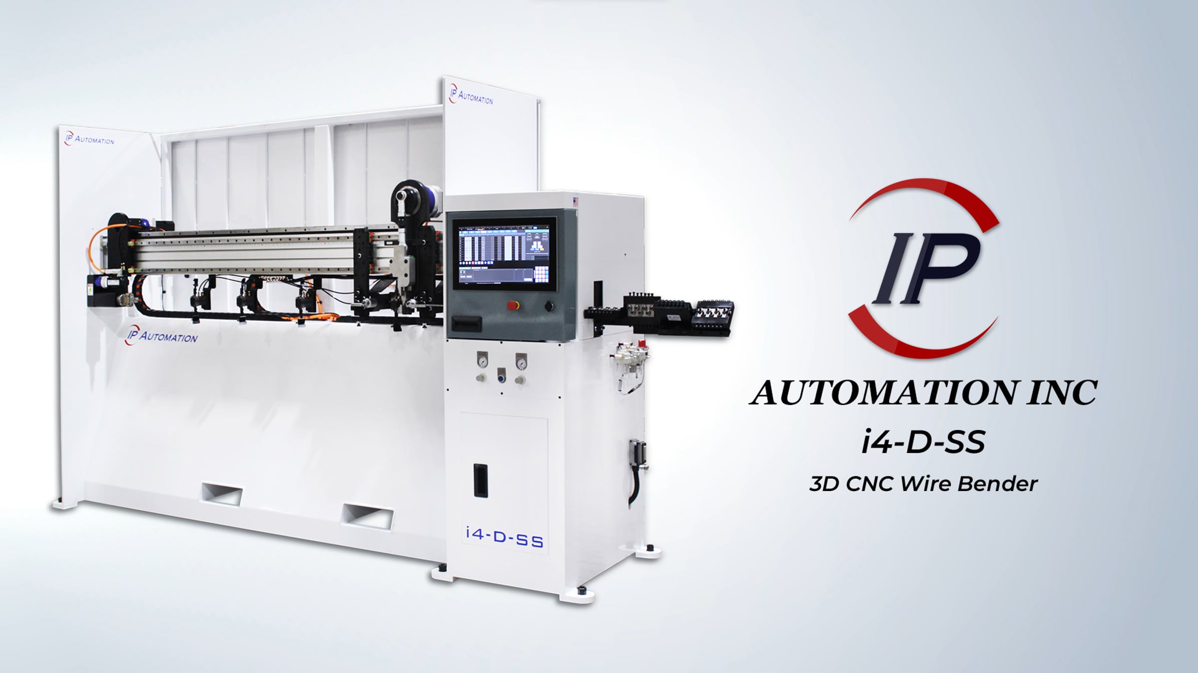 i4-D-SS 3D CNC Wire Bender | IP Automation Inc