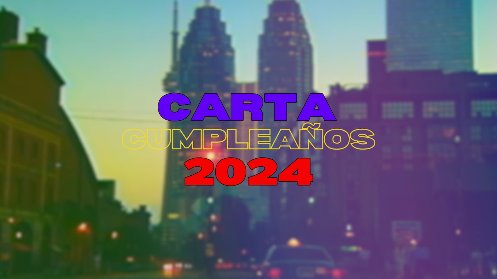 Birthday Letter 2024