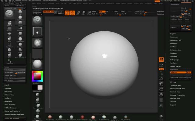 zbrush eye tutorial