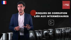 Risques de corruption liés aux intermédiaires