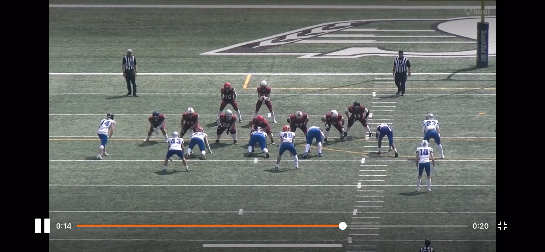 Watch patrick parent's offensive tackle film