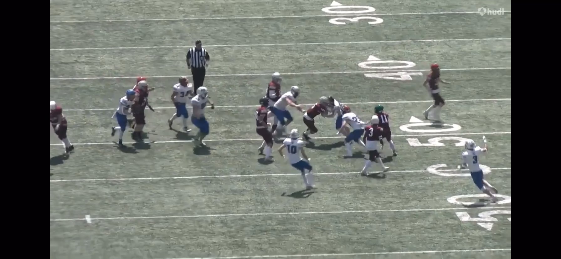 Watch patrick parent's offensive tackle film