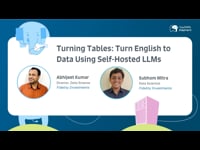 Turning Tables: Turn English to Data Using Self-Hosted LLMs