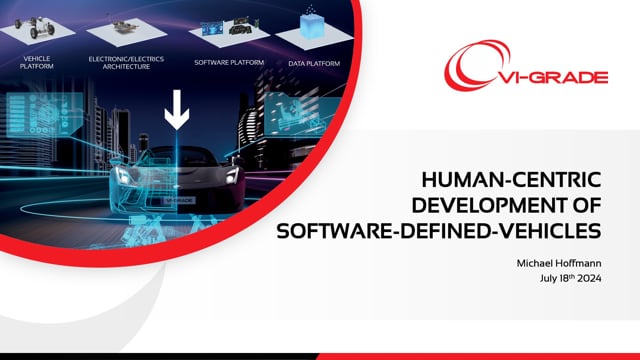 Human-centric development of software-defined-vehicles