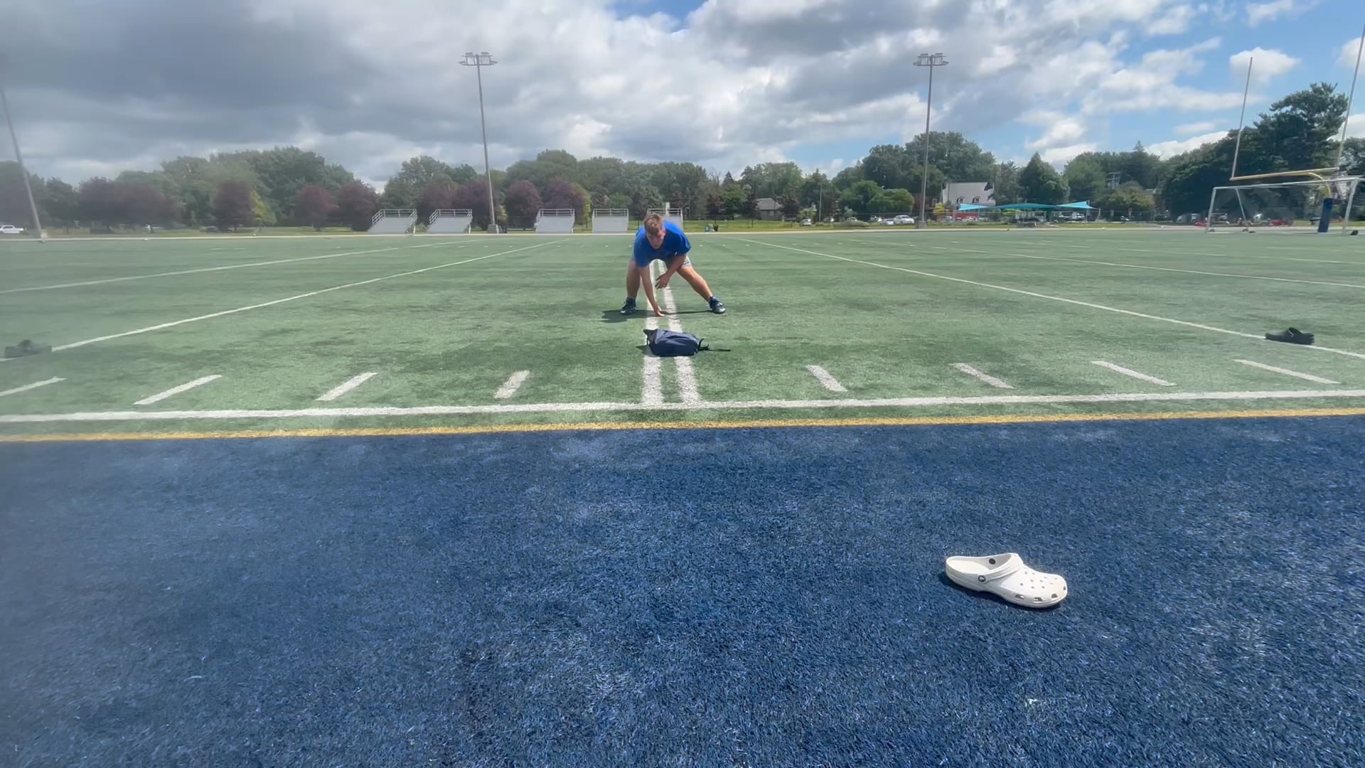 Watch PurpleShift athlete's 5-10-5 Agility: 4.89 seconds