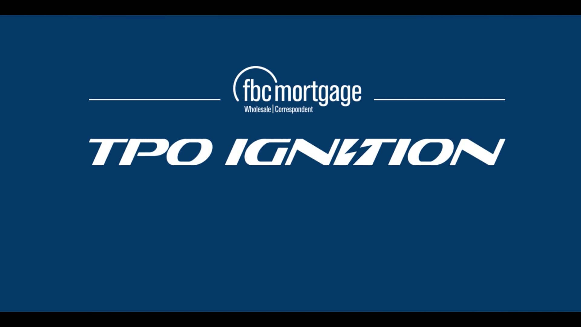 Registering Your Loan Using the FBC TPO Ignition Form in Encompass on Vimeo