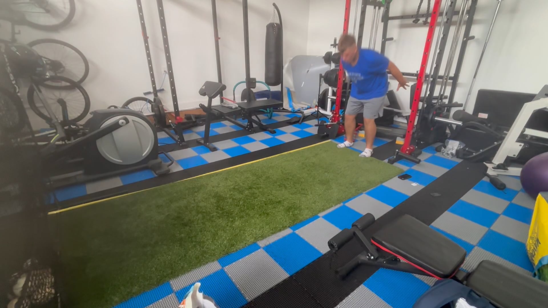 Watch PurpleShift athlete's Broad Jump: 74.4 inches