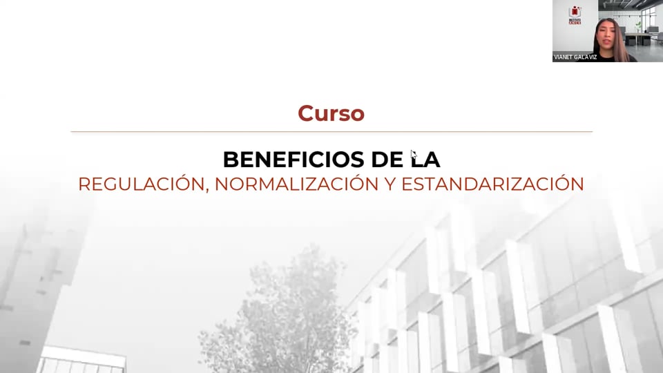 Beneficios de la regulación, normalización y estandarización