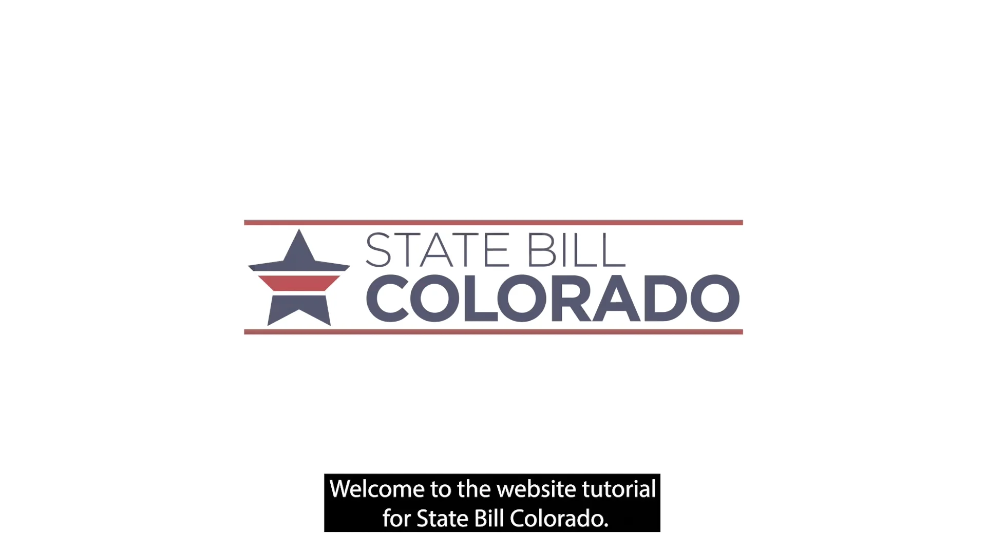How to Use State Bill (with Captions)