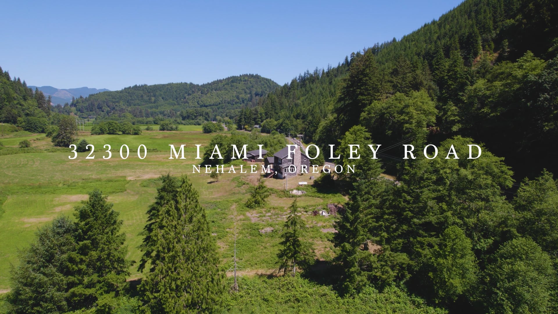 32300 Miami Foley Road | Nehalem, OR (Real Estate Video Tour) 4K