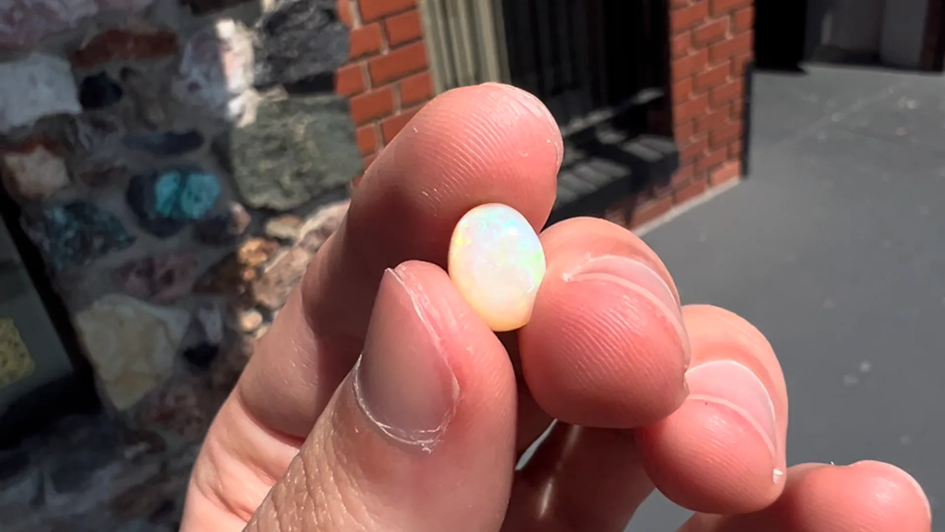2.68ct Andamooka White Opal | Burton