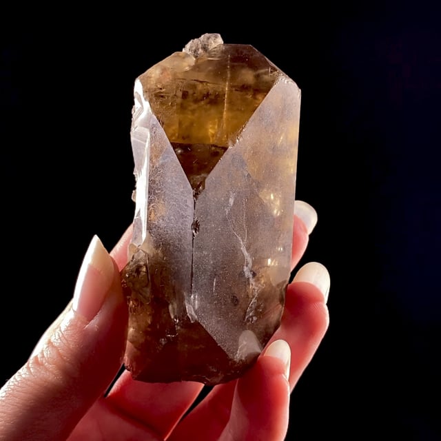 Baryte (gemmy doubly-terminated crystal)