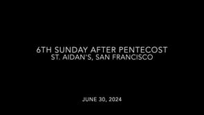 Pride Sunday - 6th Sunday After Pentecost