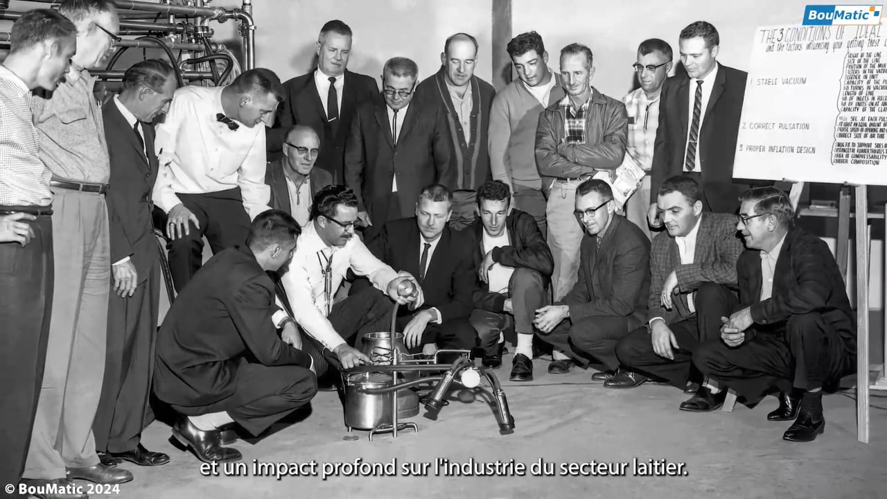 85 ans de BouMatic : une étape importante dans l'industrie laitière