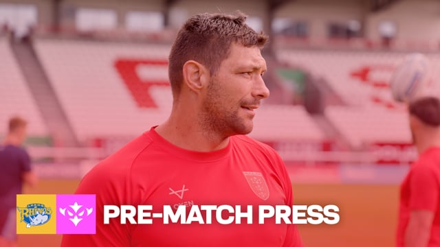 PRE-MATCH PRESS: Ryan Hall talks Derby win, Leeds Rhinos and more