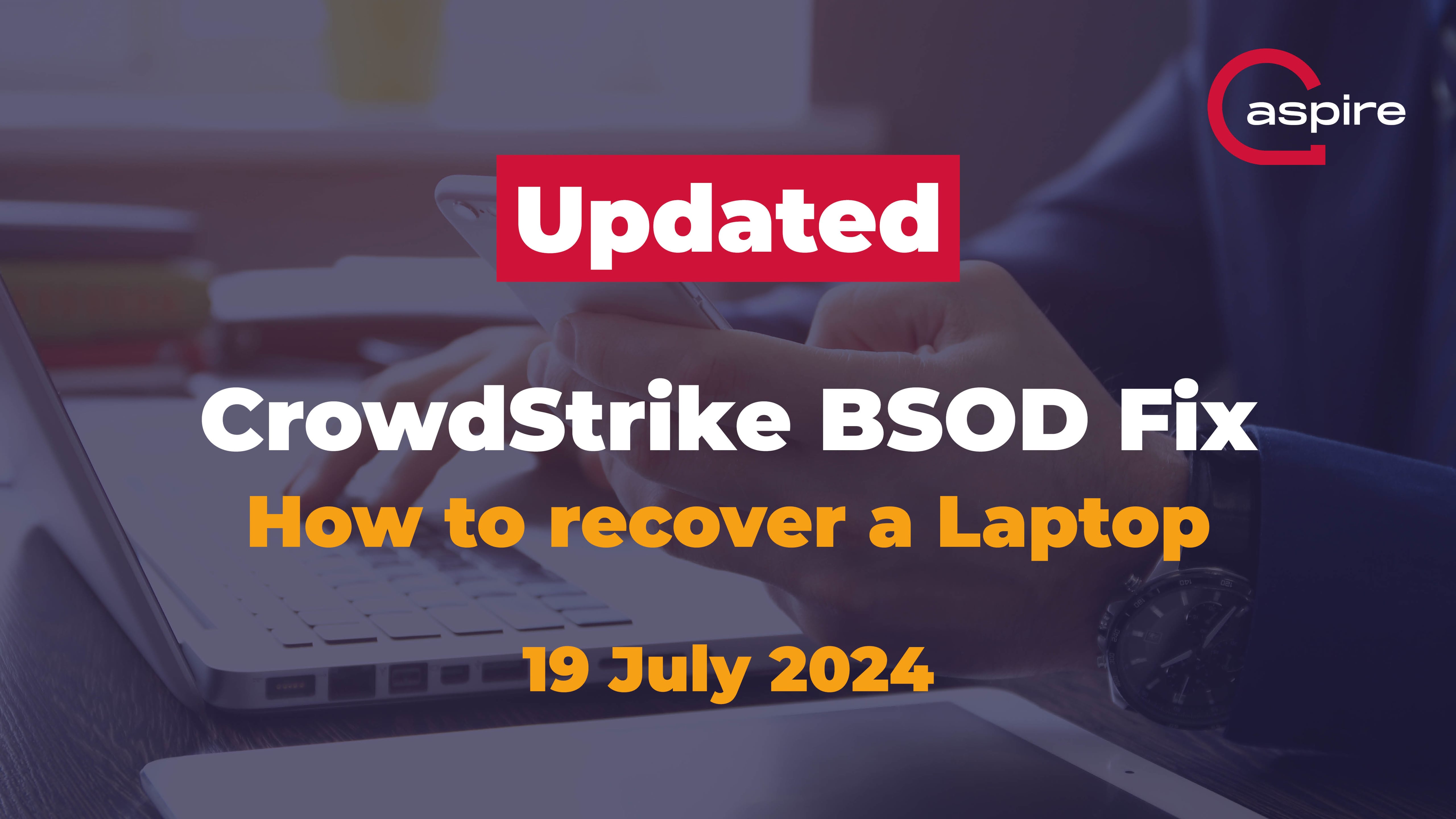 CrowdStrike BSOD: Recover Dell Laptop from CrowdStrike Issue video thumbnail