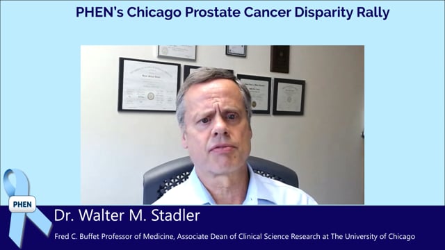 Dr. Walter Stadler Speaks Out on Prostate Cancer Crisis