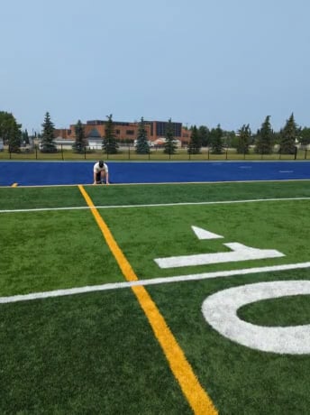 Watch george stewart's 10 Yard Dash: 2.01 seconds
