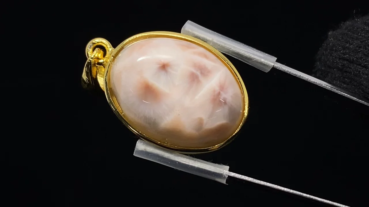 動画】【1点もの】トムソナイト ペンダントトップ 18KGP製 NO.14