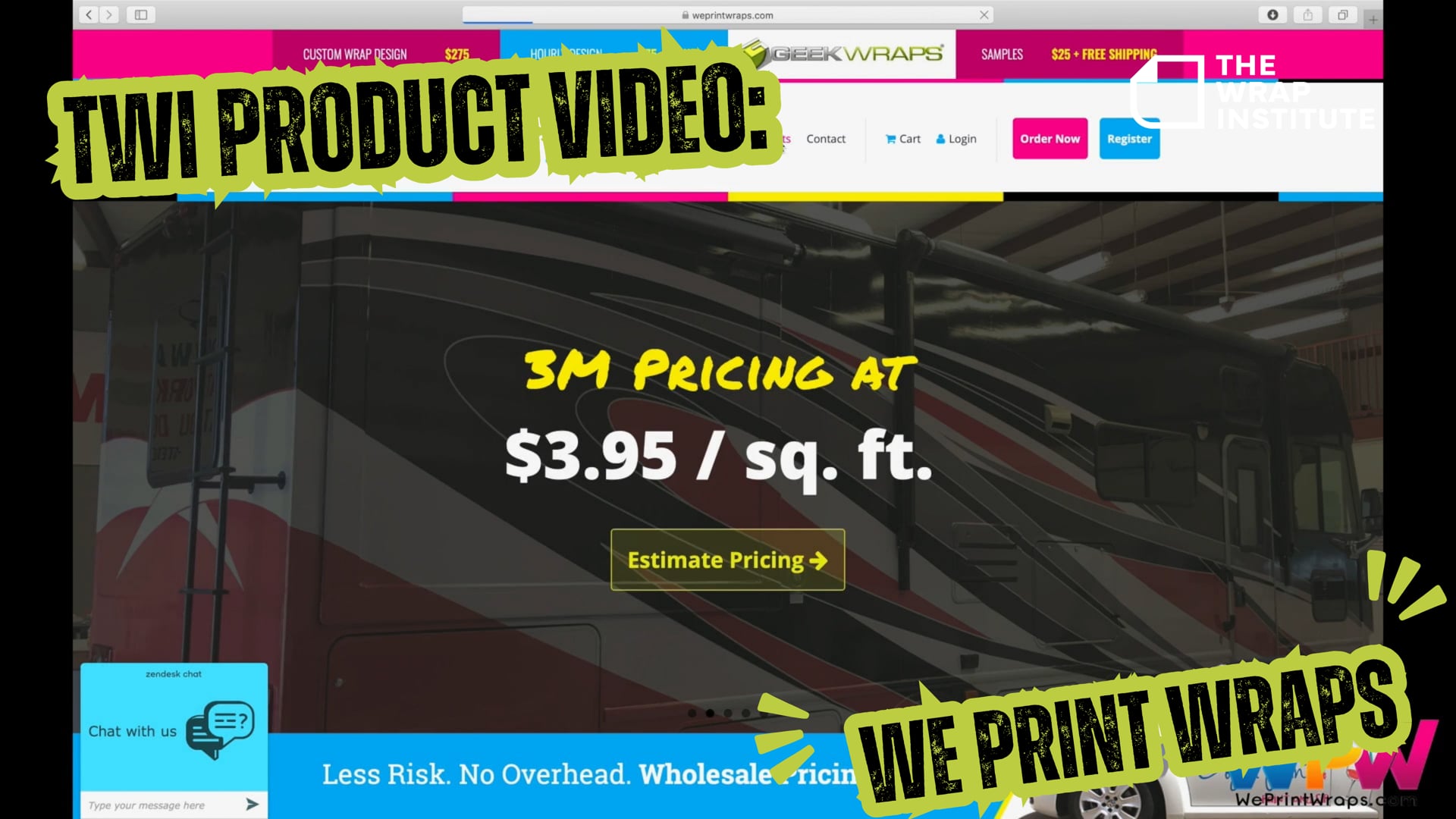 TWI Studios - Product Video:  We Print Wraps — The Wrap Institute