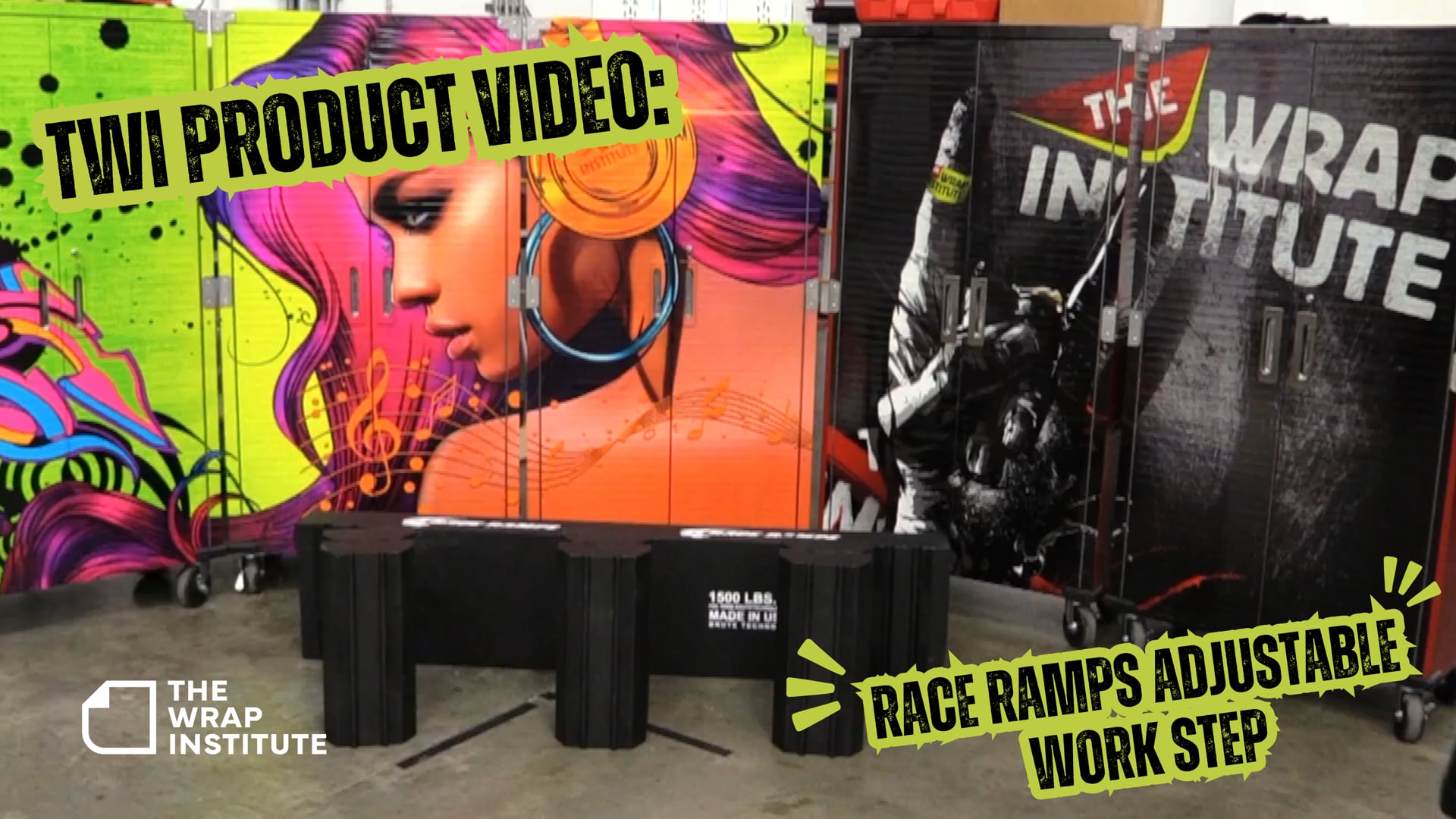 Official Product Video: Race Ramps Adjustable Work Step — The Wrap ...