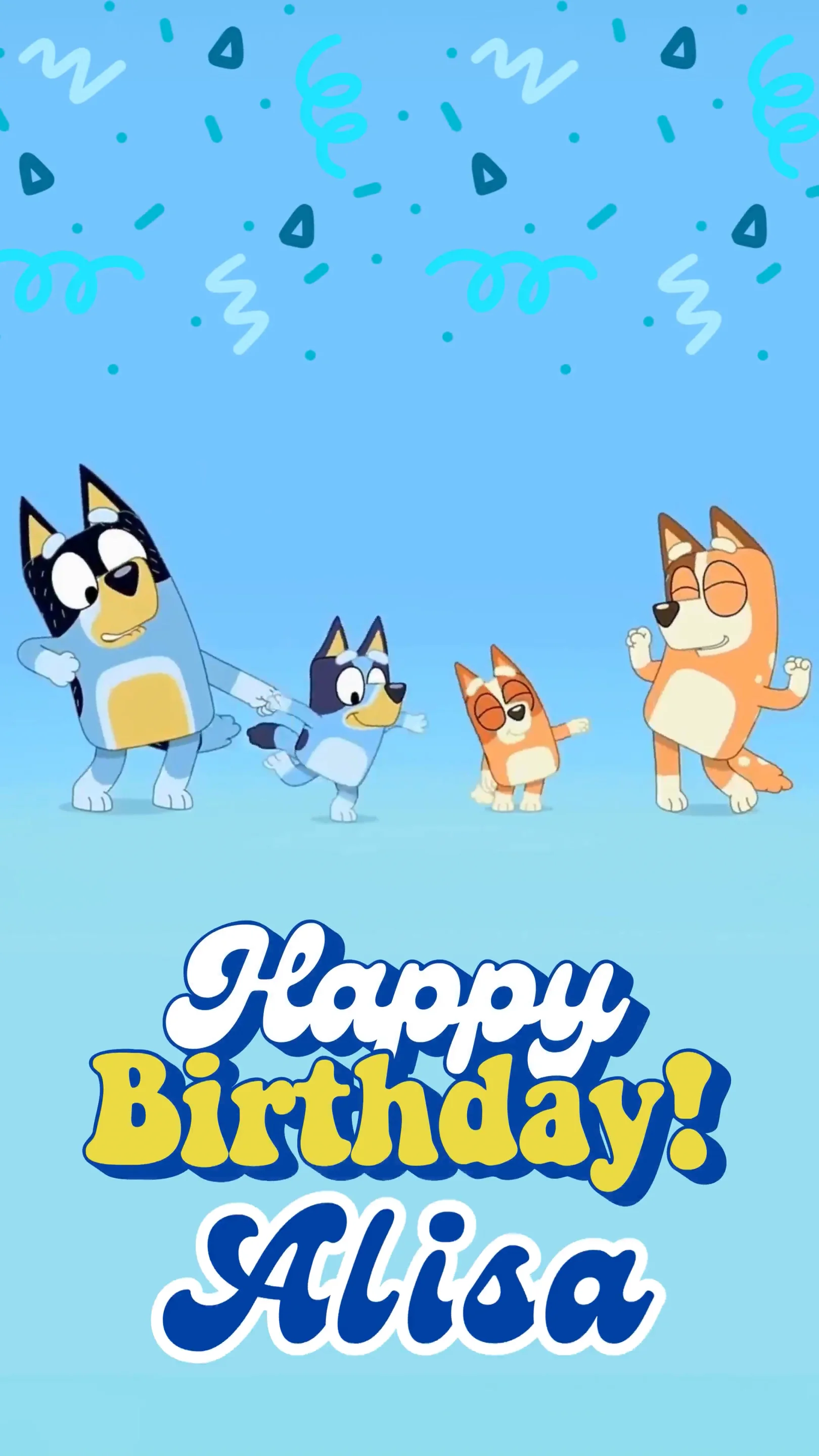 video invitacion bluey 2024, image size:1620x2880