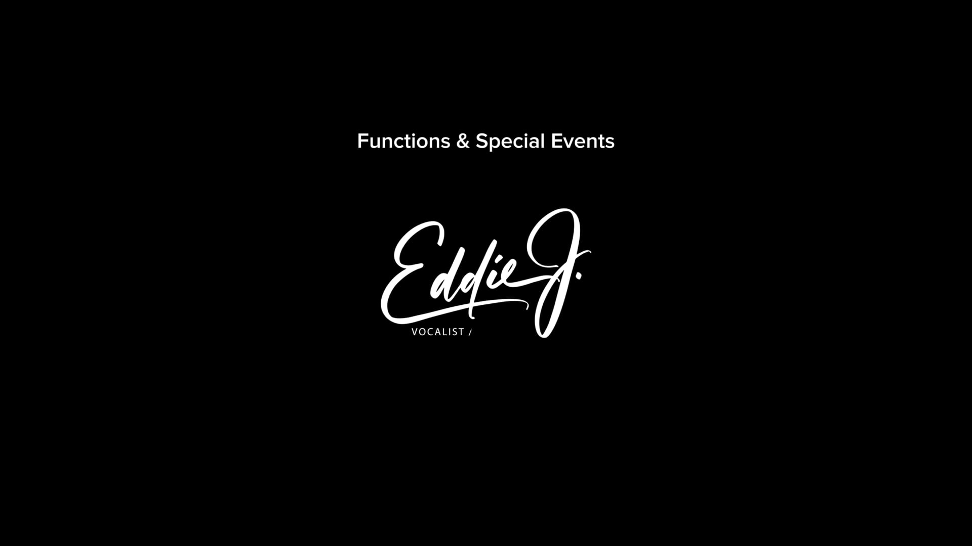 Promotional video thumbnail 2 for Eddie J Music