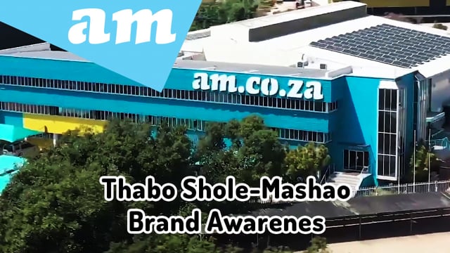 Thabo Shole-Mashao Voiced AM.CO.ZA 11 Years Brand Awareness Campaign Intro Video