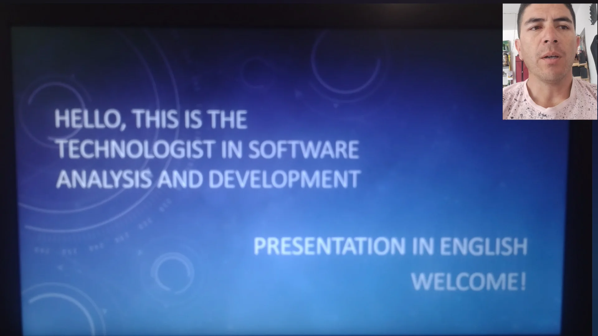 English presentation on Vimeo