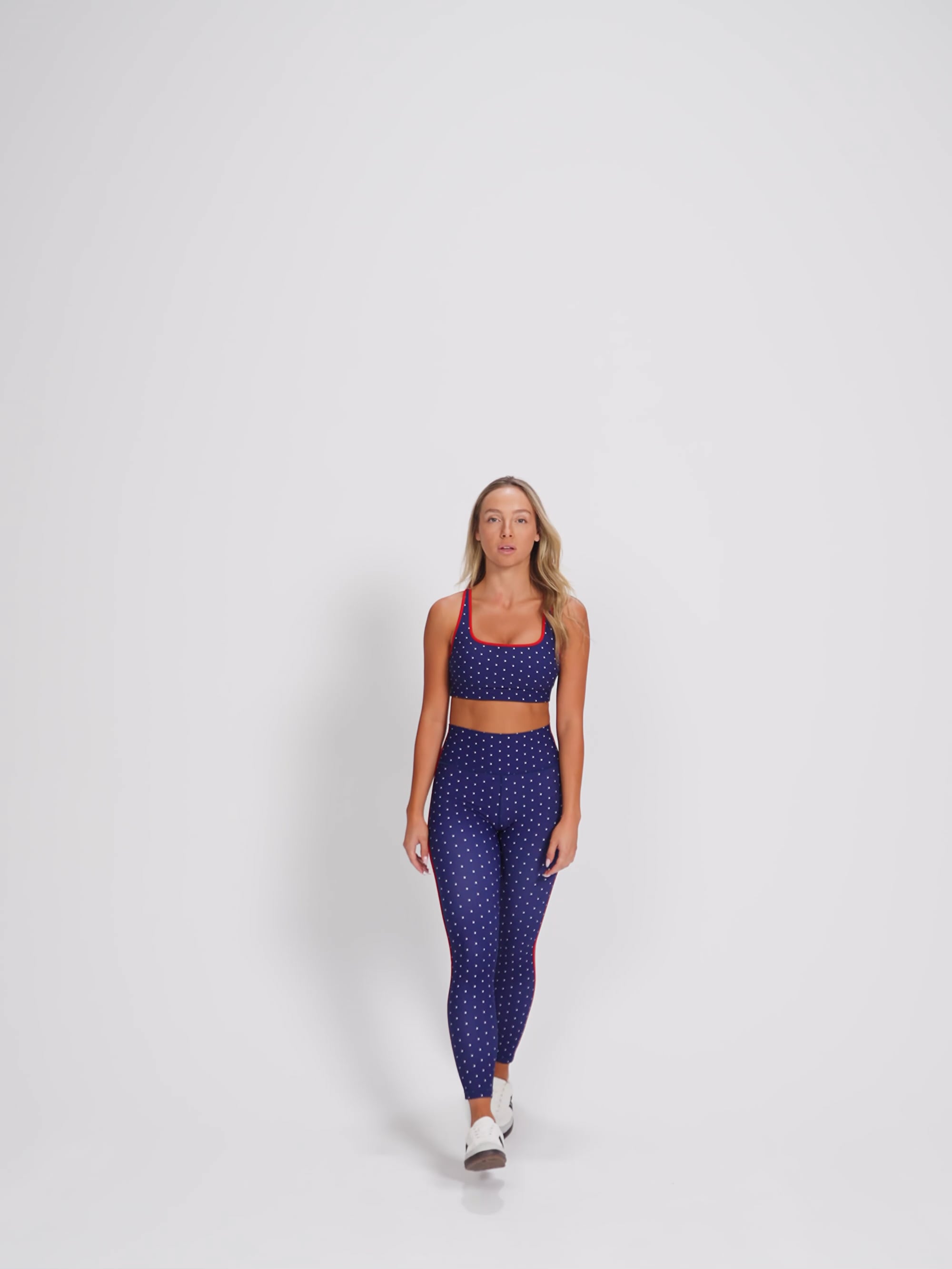 טייץ פסים באורך ”25 מבד nero