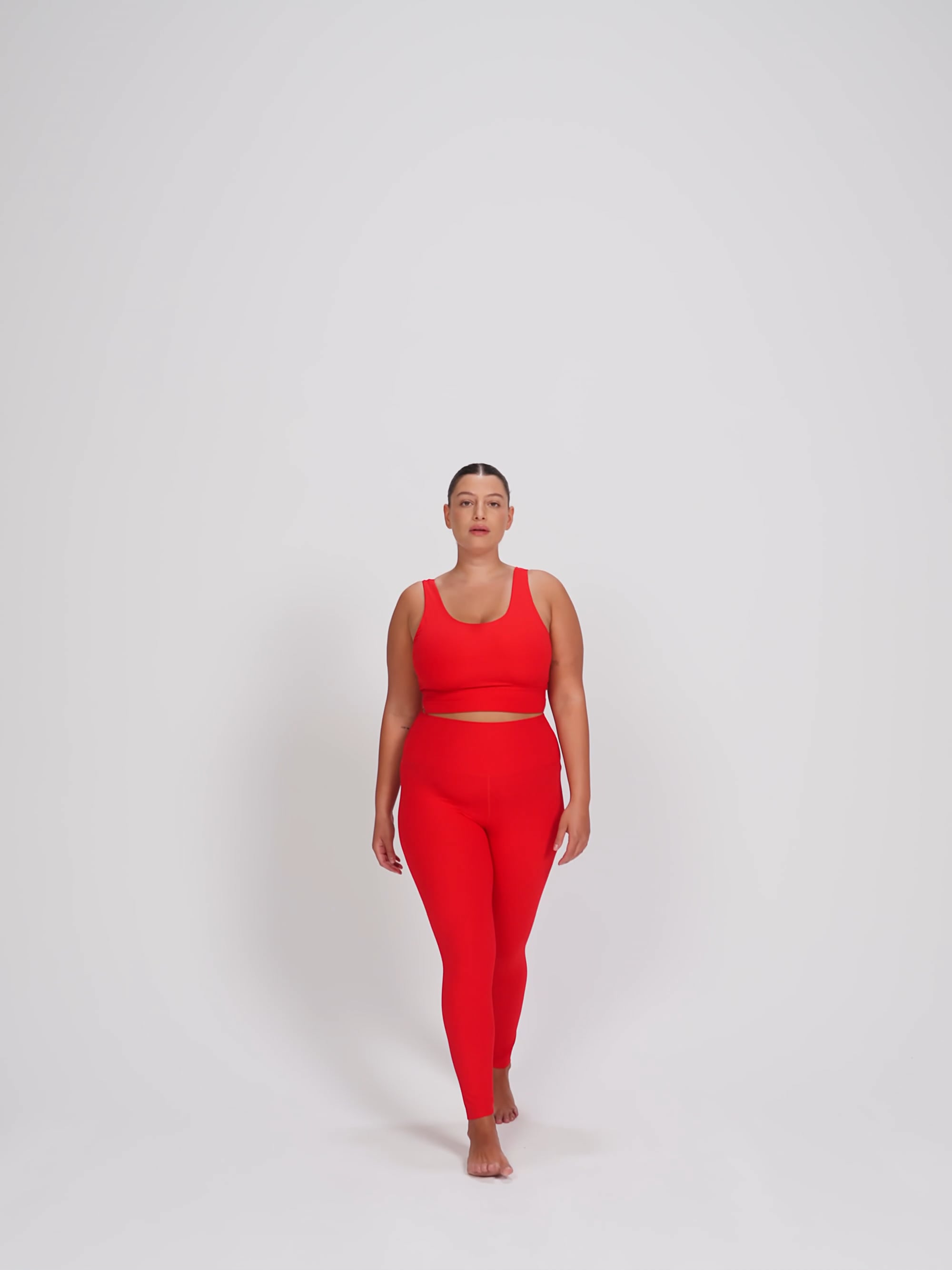 טייץ בגזרה גבוהה אורך ”25 מבד ilios ריב