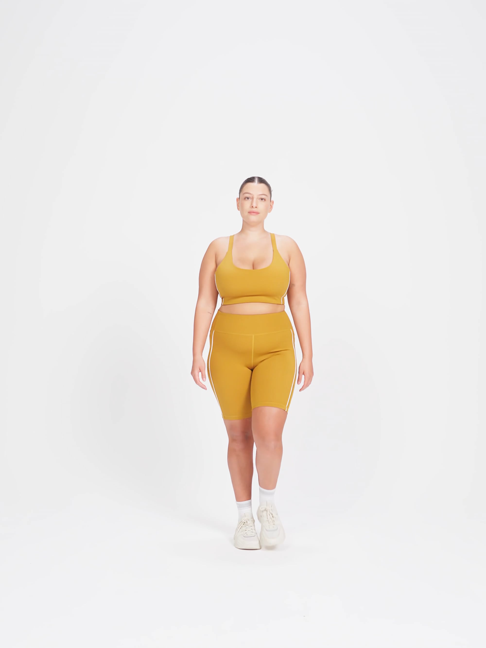 טייץ בייקר פייפינג בגזרה גבוהה באורך ”8 מבד magma