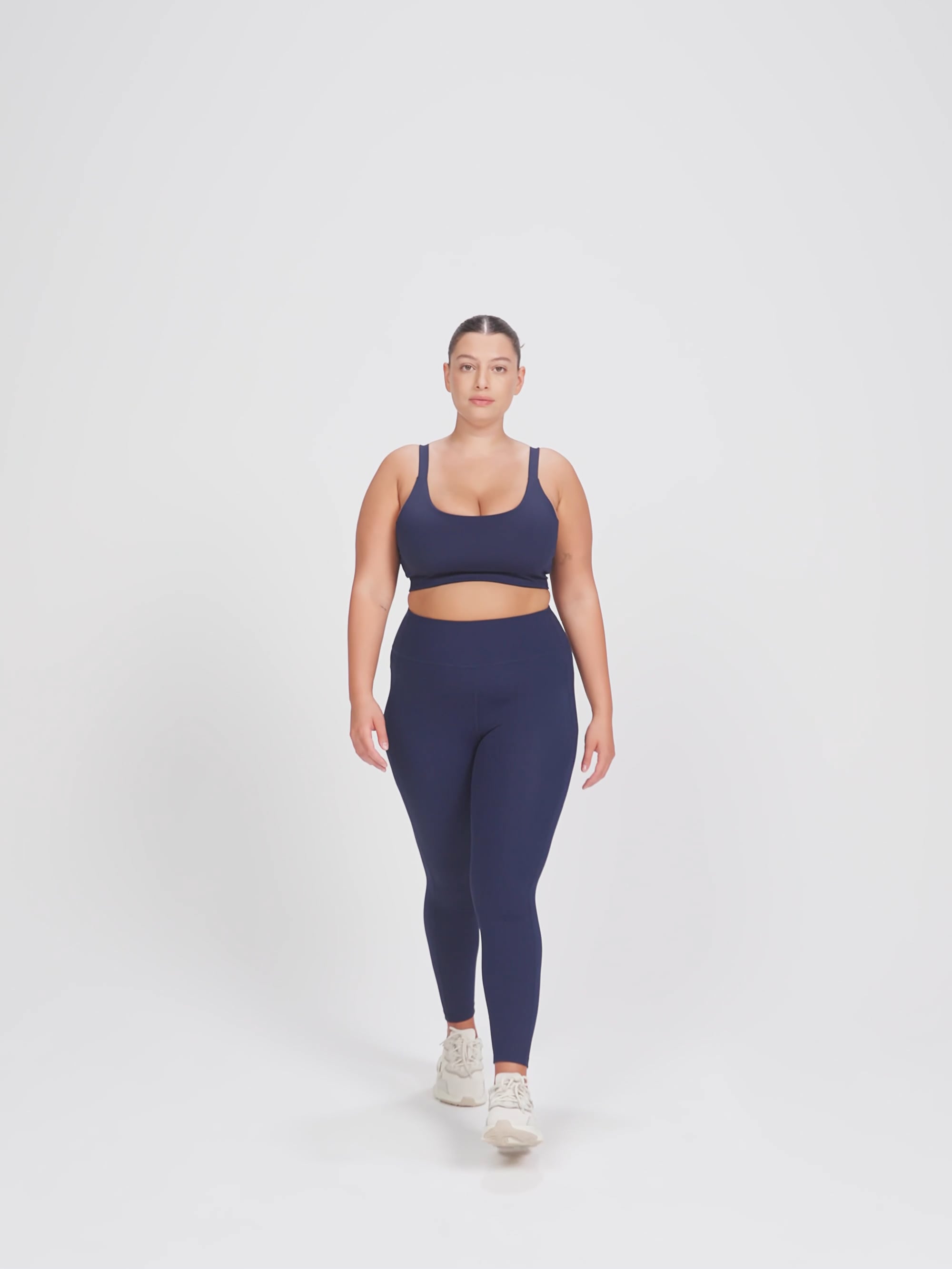 טייץ בגזרה גבוהה באורך ”25 מבד magma