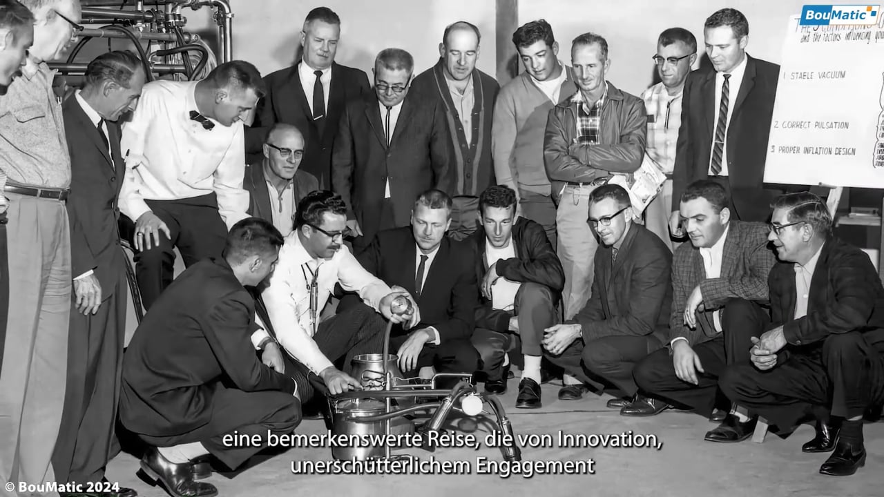 85 Jahre BouMatic: ein Meilenstein in der Milchindustrie