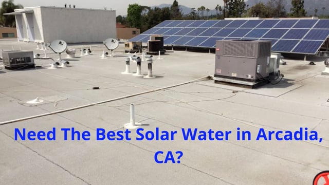 Solar Unlimited : Efficient Solar Water in Arcadia, CA