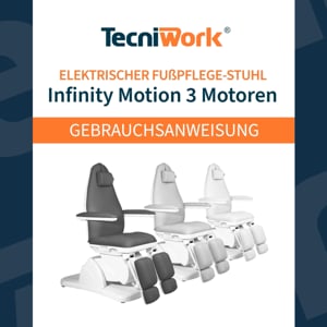 Elektrischer Fußpflegestuhl Infinity Motion mit 3 Motoren