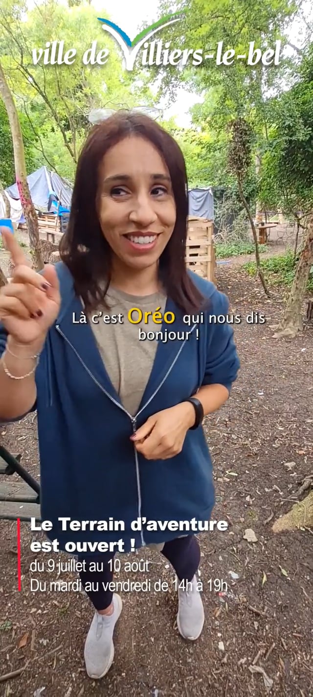Vimeo Video : Le Terrain d'aventure de Villiers-le-Bel est ouvert cet été