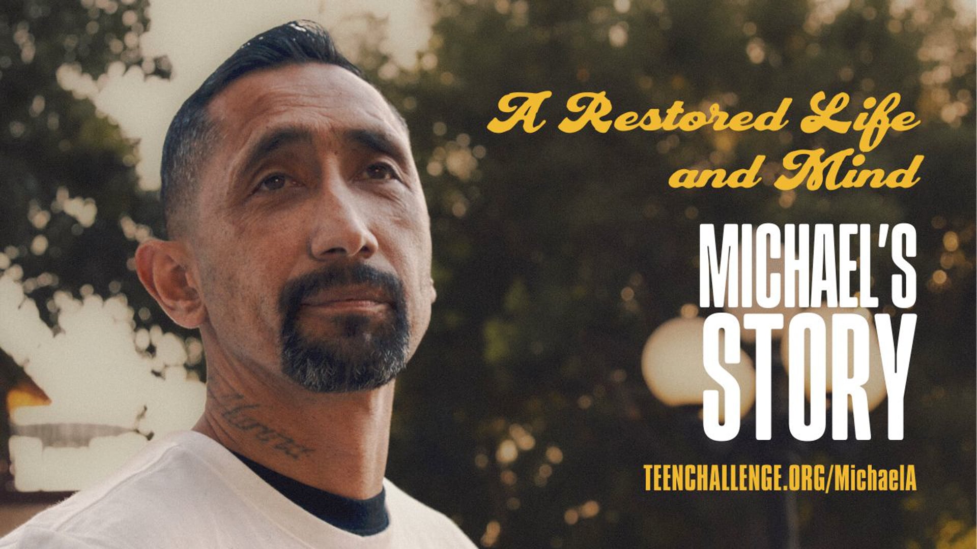 A Restored Mind and Life, Michael's Story