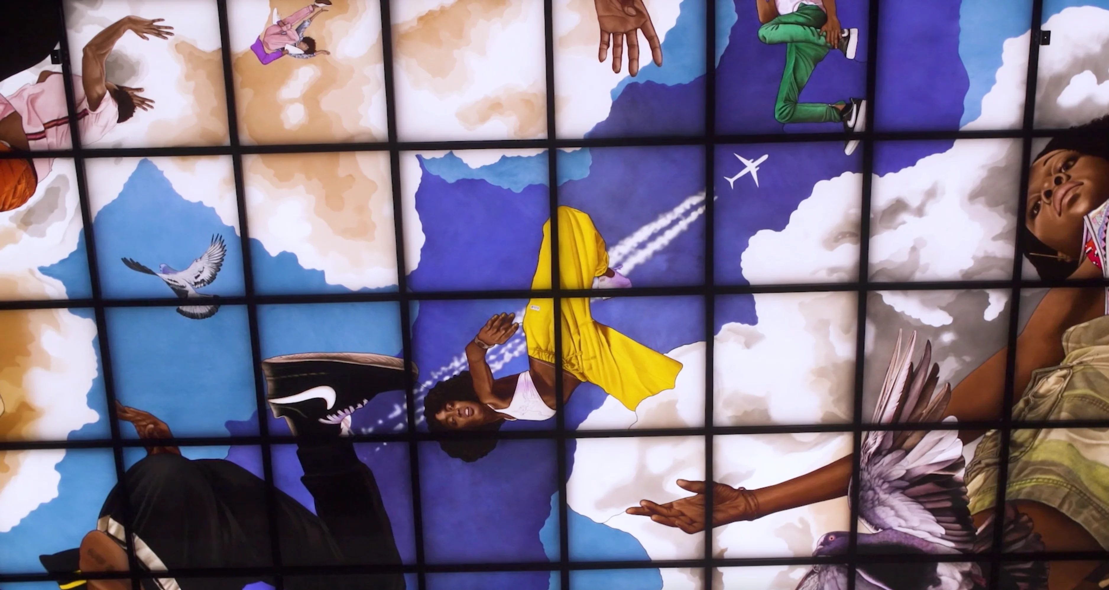 Kehinde Wiley - 33rd Street Entry - Moynihan Train Hall NYC