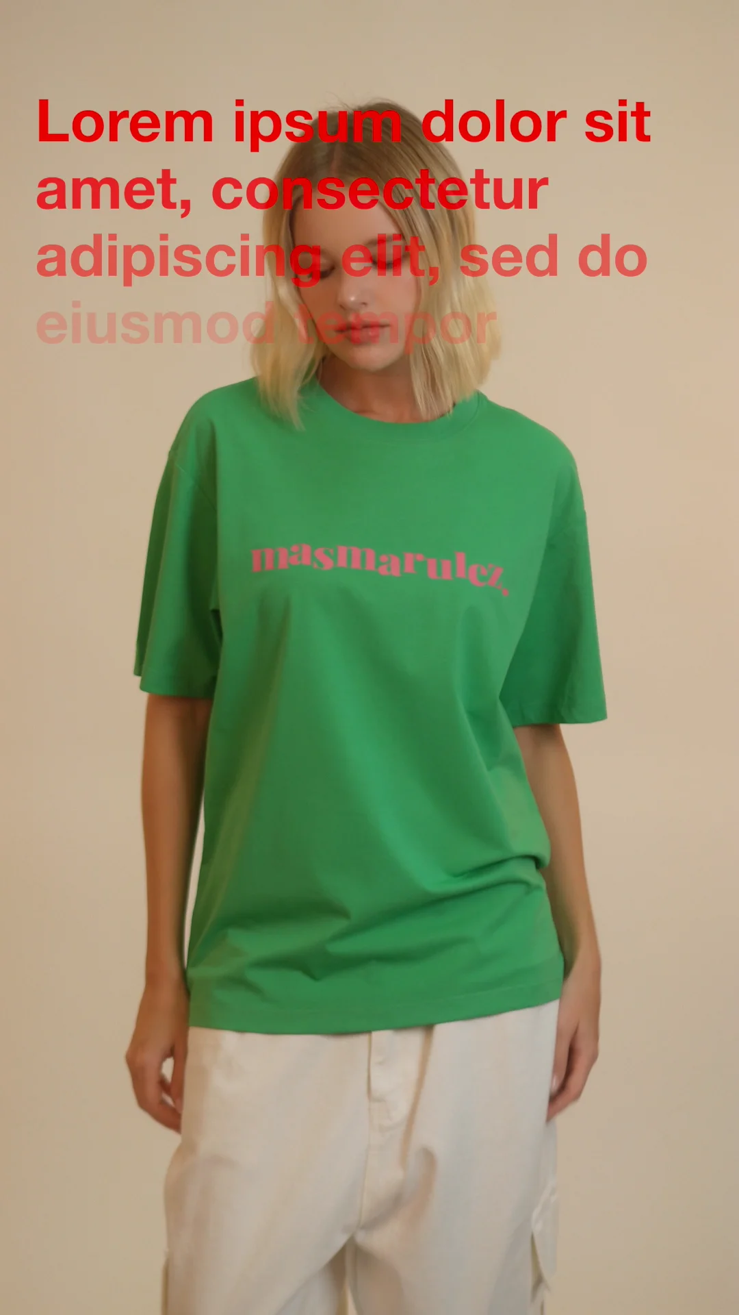 ■masmarulez■ mama cool cotton TshirtGreen 5011369227 mama cool cotton T-shirt_Green : Masmarulez [마스마룰즈]