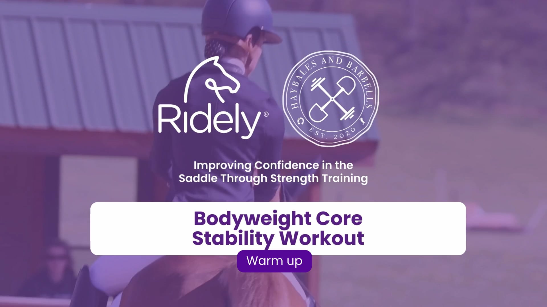 Bodyweight Core Stability: Warm up | Ridely