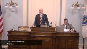 City Council Meeting 7-22-24