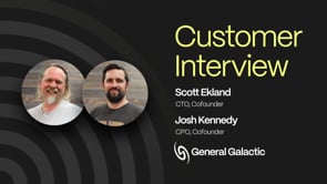 General Galactic - Customer Success Story (Josh Kennedy - Co-Founder)