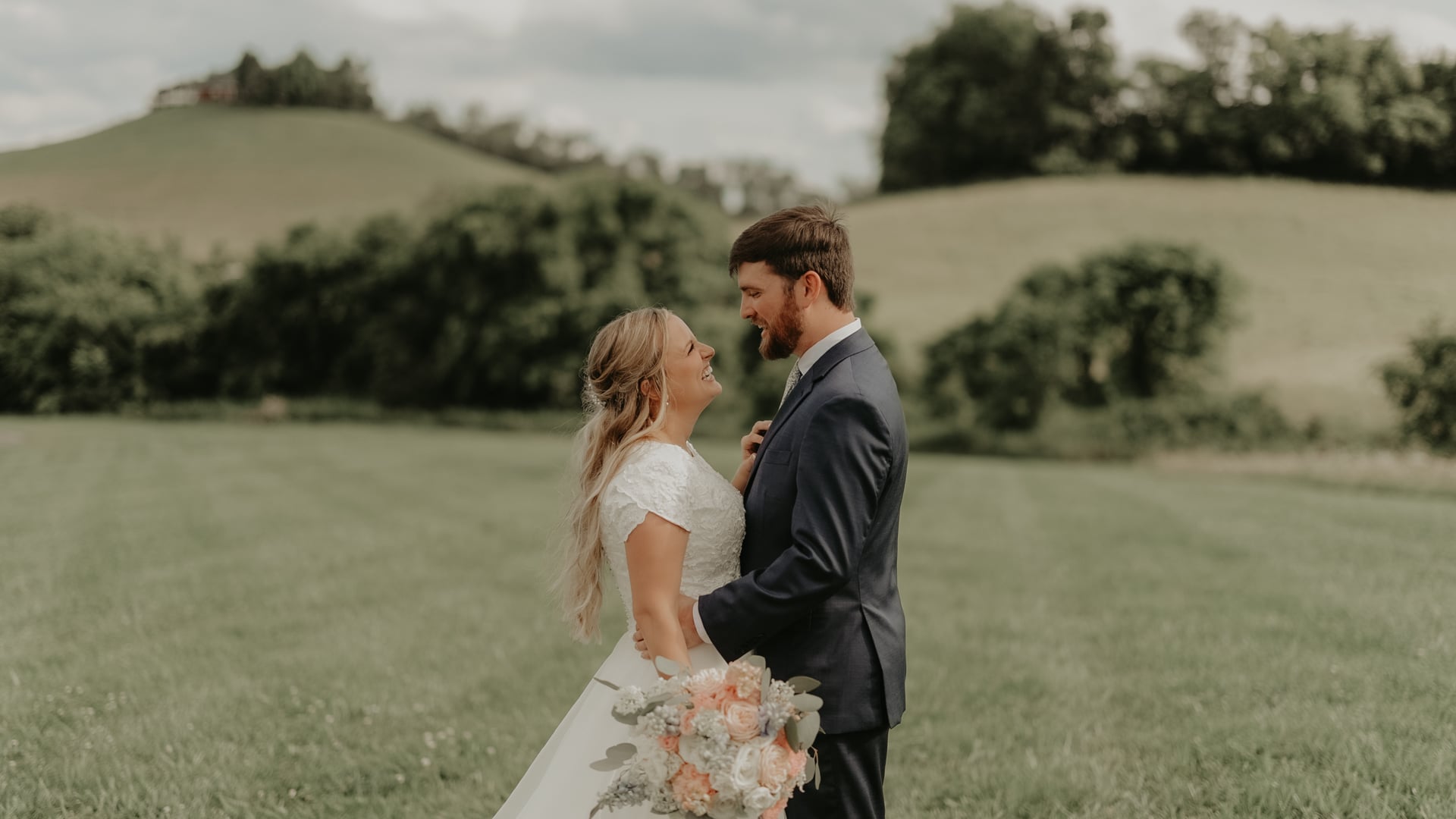 Becca + Sam // The White Dove Barn