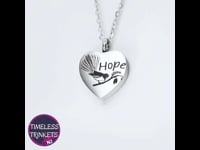 Fantail Hope Keepsake Memorial Necklace