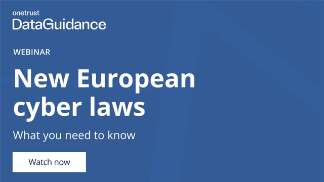 New European cyber laws: What you need to know