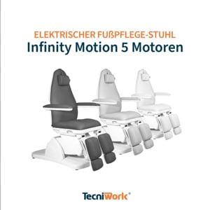 Elektrischer Fußpflegestuhl Infinity Motion mit 5 Motoren