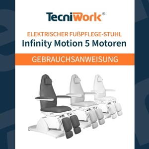 Elektrischer Fußpflegestuhl Infinity Motion mit 5 Motoren