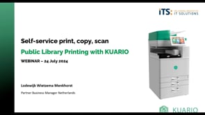 Print.Copy.Scan Webinar - KUARIO MFP Kiosk for Libraries (EN)